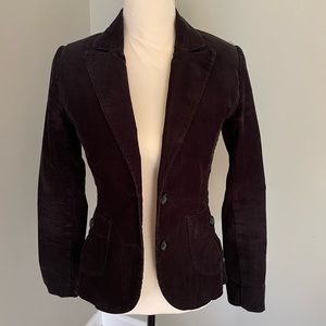 H&M Black Corduroy Blazer